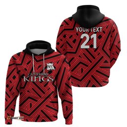 custom text and number new zealand canterbury cricket hoodie the kings sporty style