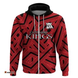 custom text and number new zealand canterbury cricket hoodie the kings sporty style