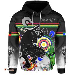 custom personalised naidoc panthers hoodie health life
