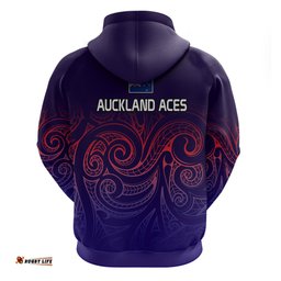 new zealand auckland cricket hoodie maori traditional ethnic style