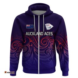 new zealand auckland cricket hoodie maori traditional ethnic style