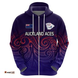 new zealand auckland cricket hoodie maori traditional ethnic style