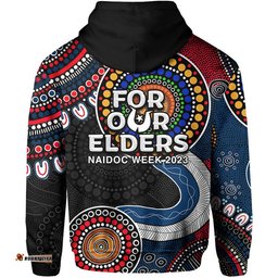 roosters rugby hoodie naidoc aboriginal