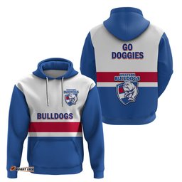 western bulldogs football hoodie go doggies sporty style