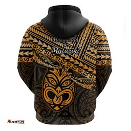 matariki new zealand hoodie maori new year tiki gold version