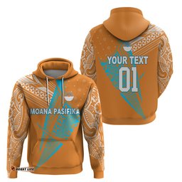 custom personalised moana pasifika super rugby tapa pacific island original orange hoodie