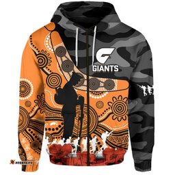 giants football anzac hoodie gws aboriginal mix poppy camouflage