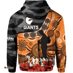 giants football anzac hoodie gws aboriginal mix poppy camouflage