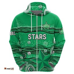 custom text and number australia stars cricket hoodie indigenous