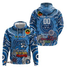 custom geelong cats naidoc week 2024 hoodie mascot football