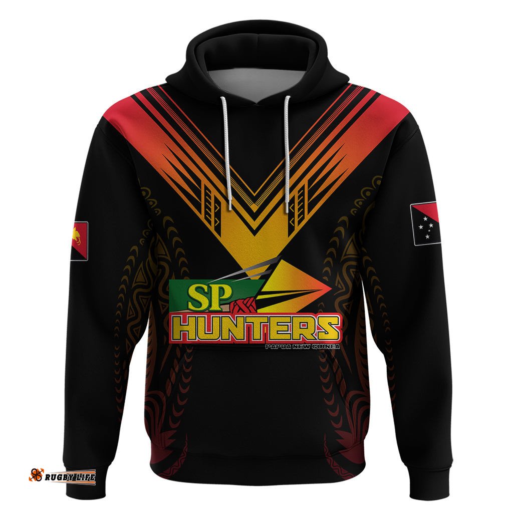personalised png hunters rugby hoodie motuan style