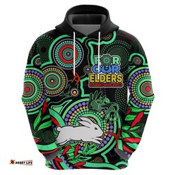 naidoc rabbitohs rugby hoodie the bunnies indigenous tribal