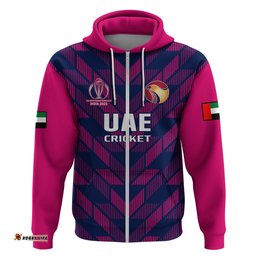 personalised united arab emirates cricket hoodie go uae dynamic version