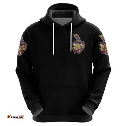 custom personalised abu dhabi knight riders ilt20 adkr cricket simplified vibes black hoodie