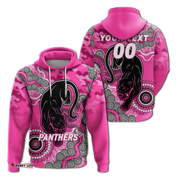 custom personalised panthers rugby anzac day camouflage indigenous art hoodie