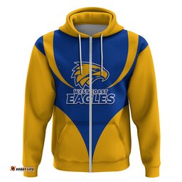 personalised eagles football hoodie west coast sporty style