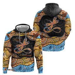aboriginal dragonfly hoodie as long as i breathe youll be remembered