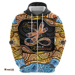 aboriginal dragonfly hoodie as long as i breathe youll be remembered