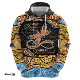 aboriginal dragonfly hoodie as long as i breathe youll be remembered