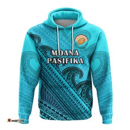 custom text and number moana pasifika rugby hoodie aotearoa super polynesian pattern