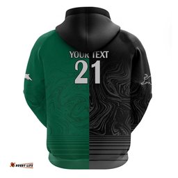 custom rabbitohs panthers hoodie nrl tribal half style