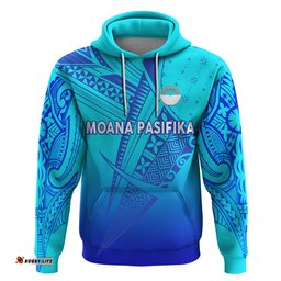 moana pasifika super rugby tapa pacific island tapa original blue hoodie