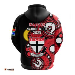 st kilda football naidoc hoodie saints indigenous for our elders