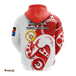 swans football naidoc hoodie sydney for our elders indigenous art