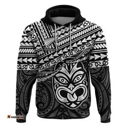 matariki new zealand hoodie maori new year tiki black version