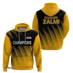 pakistan cricket champions peshawar zalmi hoodie