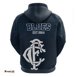 afl blues champions hoodie proud carlton aboriginal vibe