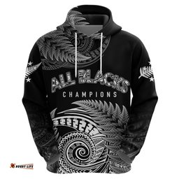 new zealand rugby hoodie aotearoa silver ferns champions