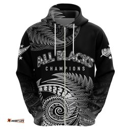 new zealand rugby hoodie aotearoa silver ferns champions