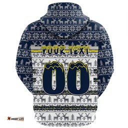 clothing north queensland cowboys christmas zip hoodie