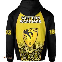 western australia cricket hoodie warriors sheffield shield indigenous