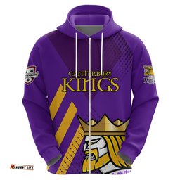custom text and number new zealand canterbury cricket hoodie be proud kings