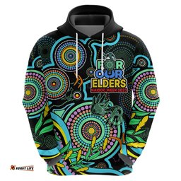 custom naidoc week hoodie indigenous tribal ver02 aqua