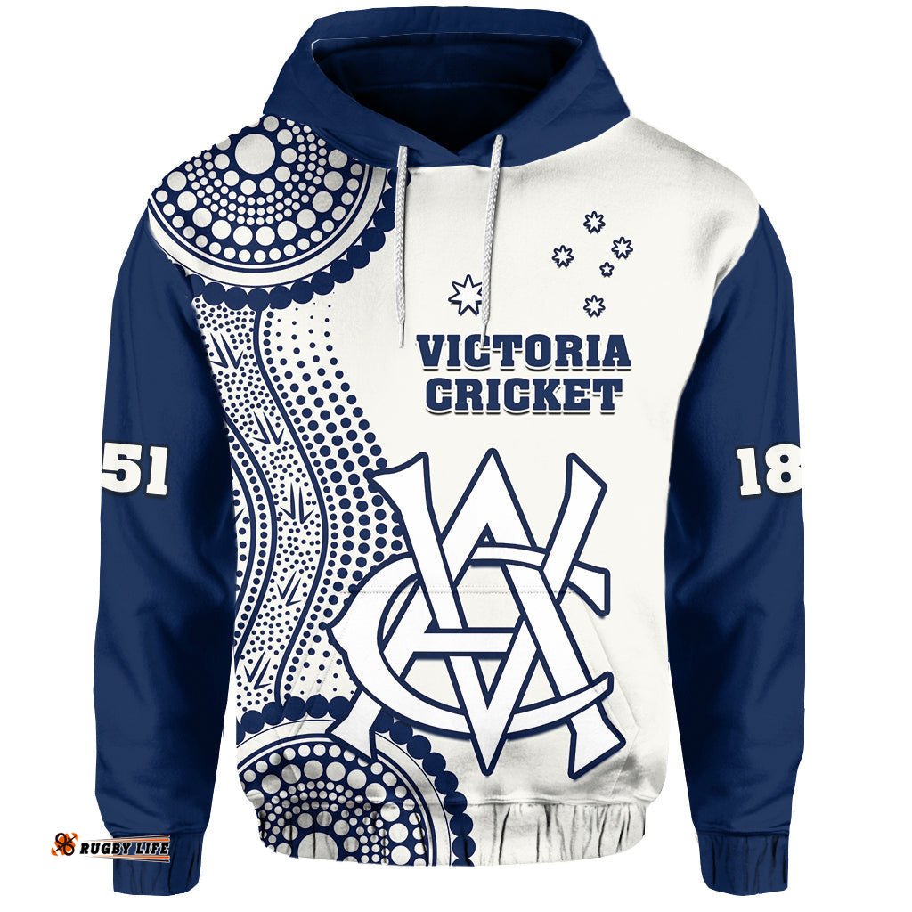 victoria cricket hoodie sheffield shield australia indigenous