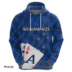 new zealand cricket hoodie auckland aces sporty style