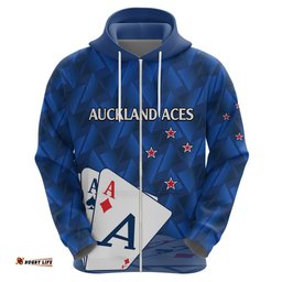 new zealand cricket hoodie auckland aces sporty style