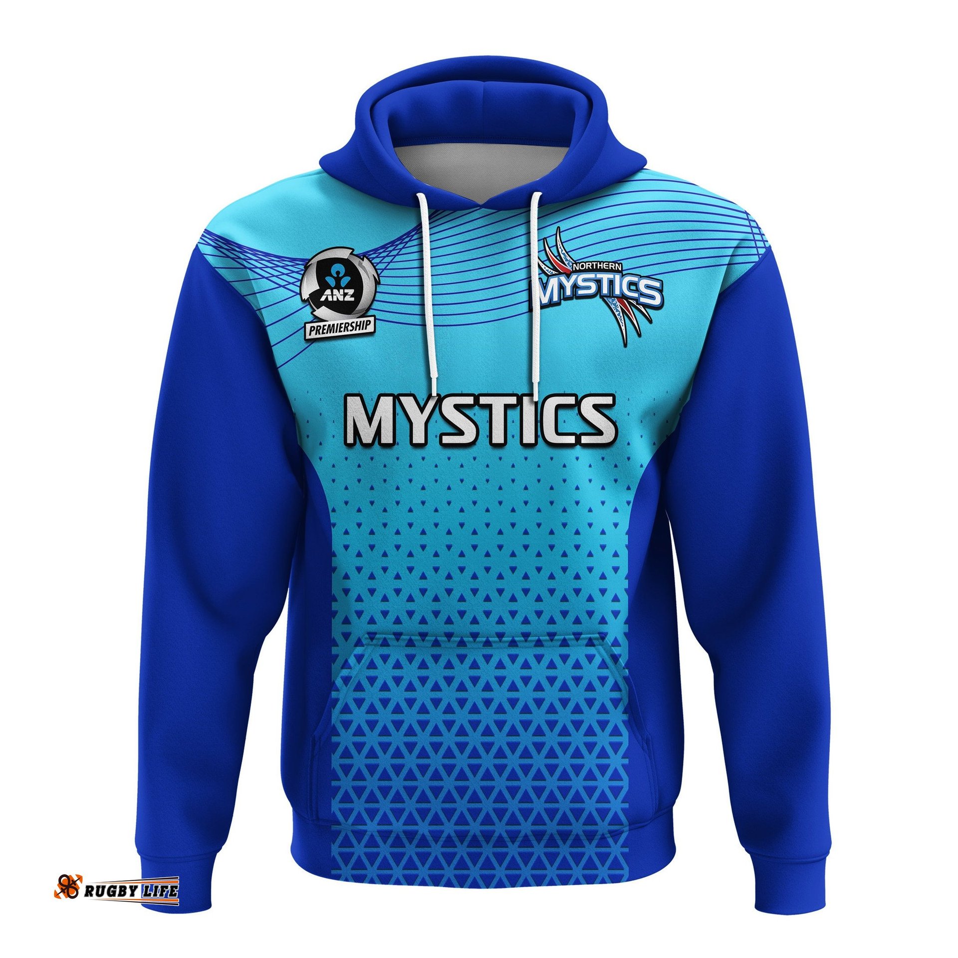 aotearoa netball hoodie northern mystics anz premiership