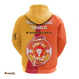 islamabad united cricket hoodie sherus hbl psl orange dynamic