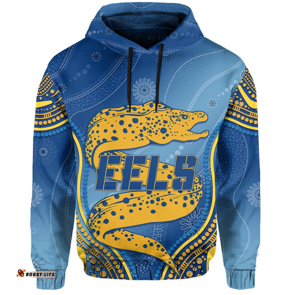 personalised parramatta rugby eels hoodie aboriginal simple style