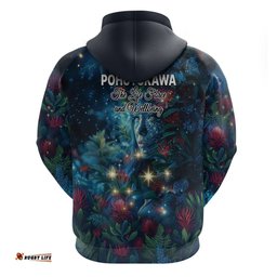 new zealand matariki pohutukawa hoodie te mauri te ora