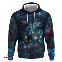 new zealand matariki pohutukawa hoodie te mauri te ora