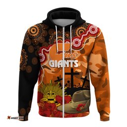 the giants football anzac hoodie aboriginal mix slouch hat