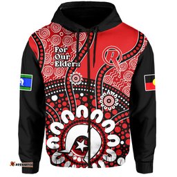 melbourne renegades naidoc hoodie indigenous for our elders