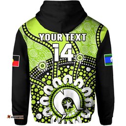 custom text and number sydney thunder naidoc hoodie indigenous for our elders