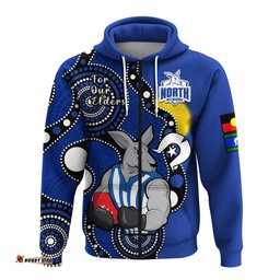 north melbourne football naidoc hoodie roos for our elders indigenous