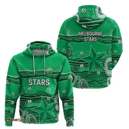 australia stars cricket hoodie indigenous